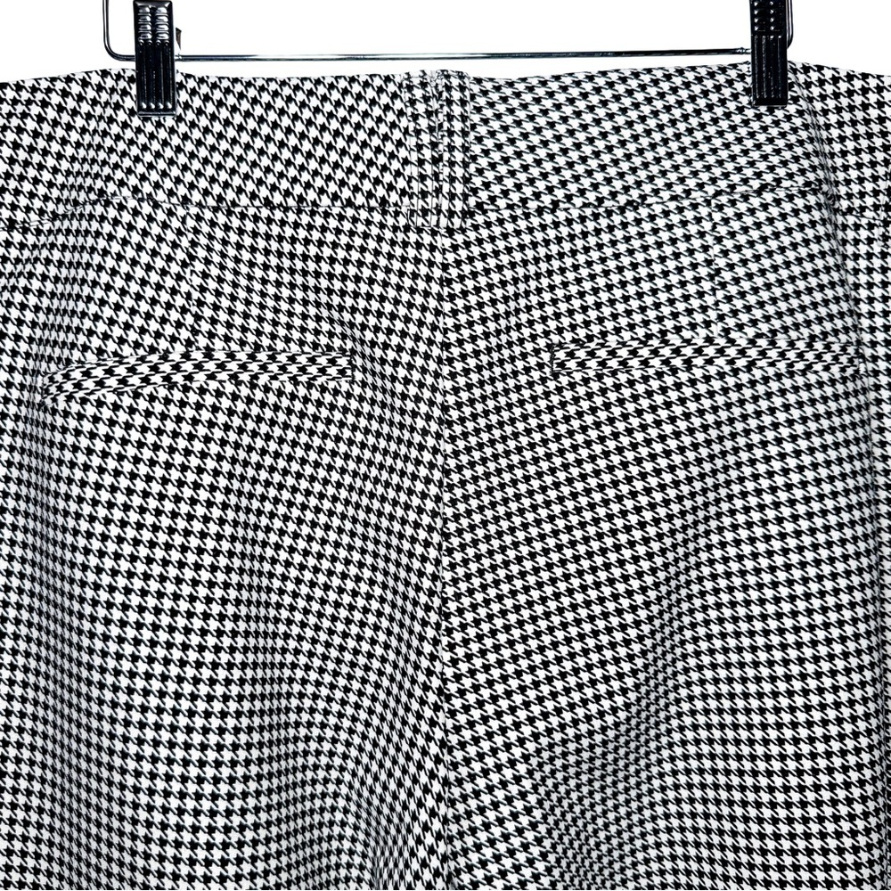 Studio Torrid Houndstooth Bootcut Luxe Ponte Trouser Pants 22S Stretch Classic - Picture 6 of 15